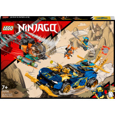 Конструктор LEGO NINJAGO Гоночний автомобіль Джея та Нії EVO (71776)