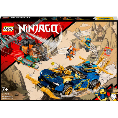 Конструктор LEGO NINJAGO Гоночний автомобіль Джея та Нії EVO (71776) Конструктор LEGO NINJAGO Гоночний автомобіль Джея та Нії EVO (71776)