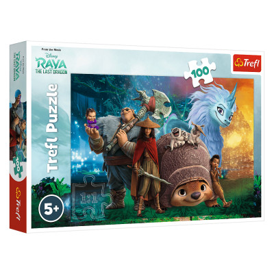 Пазл Trefl Рая та останній дракон 100 елементів (16508)