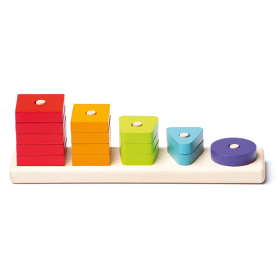 Дерев'яний конструктор Cubika Геометричний сортер LSG-1 (15320) в Чернигове