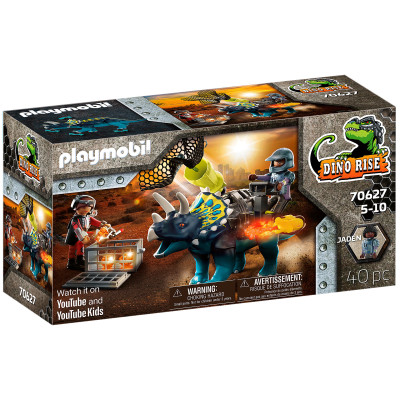 Конструктор Playmobil Dino rise Трицератопс: Битва Легендарних каменів (70627)