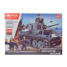 Конструктор IBLOCK Військова техніка 658 деталі (PL-921-342)