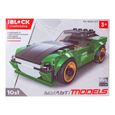 Конструктор IBLOCK Мульті models Машинка зелена (PL-920-27)