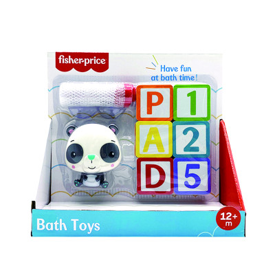 Іграшка для ванни Fisher-Price Панда з набором літер та цифр (GMBT004B) в Ужгороде