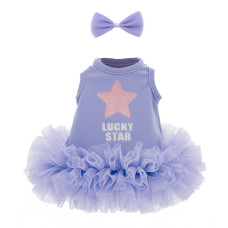 Одяг для м'якої іграшки Orange Lucky Yoyo look Лілова зірка (L032)
