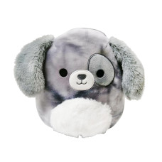 Подушка Squishmallows Сірий пес Густав 20 см (SQJG21-7.5B-GD)