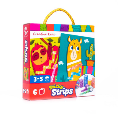 Набір для творчості Vladi Toys Sticky strips Лама (VT4433-04)