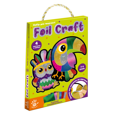 Набір для творчості Vladi Toys Foil craft Birds (VT4433-12) в Черкассах