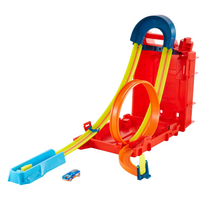 Трек Hot Wheels Track builder Турботрюки (HDX78)
