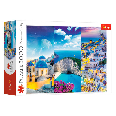 Пазли Trefl Канікули в Греції 3000 елементів (33073) Пазли Trefl Канікули в Греції 3000 елементів (33073)