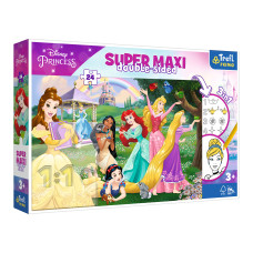 Пазли Trefl 24 Super maxi Щасливі принцеси (41008)