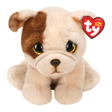 М'яка іграшка TY Beanie babies Мопс Houghie 25 см (90286)