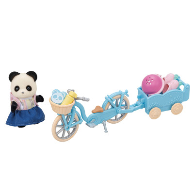 Ігровий набір Sylvanian Families Панда з велосипедом та роликами (5652) в Полтаве