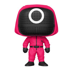 Фігурка Funko Pop Гра в кальмара Червоний солдат у масці (64799)