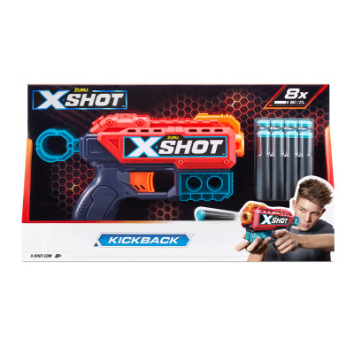 Бластер X-Shot Red Excel Kickback (36184R)