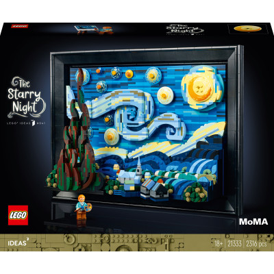 Конструктор LEGO Ideas «Зоряна ніч» Вінсента Ван Гога (21333) Конструктор LEGO Ideas «Зоряна ніч» Вінсента Ван Гога (21333)