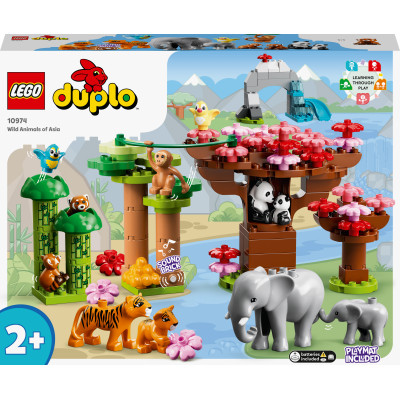 Конструктор LEGO DUPLO Дикі тварини Азії (10974)