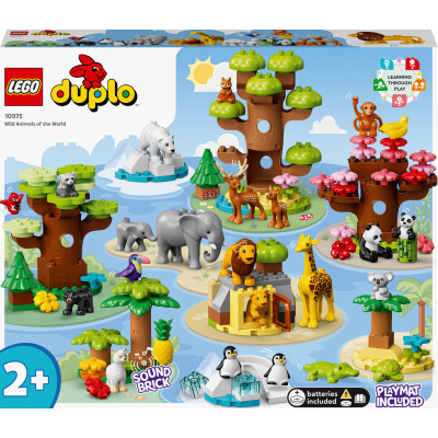 Конструктор LEGO DUPLO Дикі тварини світу (10975)