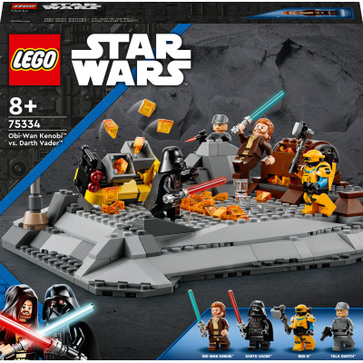 Конструктор LEGO Star Wars Обі-Ван Кенобі проти Дарта Вейдера (75334) Конструктор LEGO Star Wars Обі-Ван Кенобі проти Дарта Вейдера (75334)