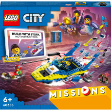 Конструктор LEGO City Детективні місії водної поліції (60355)