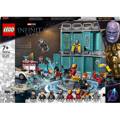 Конструктор LEGO Marvel Броня Залізної Людини (76216)