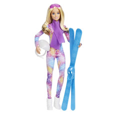 Лялька Barbie Зимові види спорту Лижниця (HGM73)
