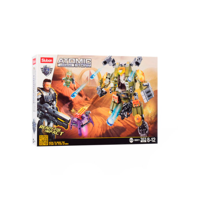 Конструктор Sluban Atomic Storm Космічний атакуючий робот 353 деталі (M38-B0911) в Виннице