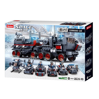 Конструктор Sluban Space war Командна машина 6 в 1 (M38-B0927)