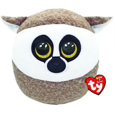 Подушка TY Squish-a-boos Лемур Лінус 20 см (39220)