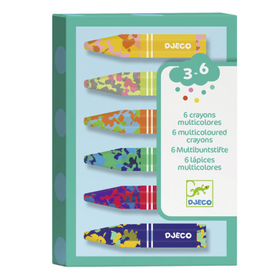 Набір DJECO Воскові олівці 6 кольорів (DJ09006) в Ровном Набір DJECO Воскові олівці 6 кольорів (DJ09006) в Ровном