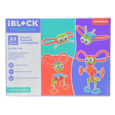 Конструктор IBLOCK 22 деталі (PL-921-318) в Ровном Конструктор IBLOCK 22 деталі (PL-921-318) в Ровном