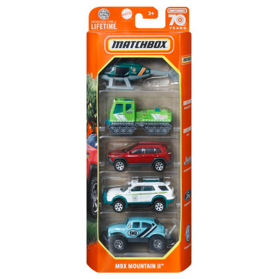 Набір автомобілів Matchbox Mbx mountain II (С1817/HFH07) Набір автомобілів Matchbox Mbx mountain II (С1817/HFH07)