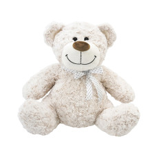 ​М'яка іграшка Grand Classic Ведмідь білий з бантом 27 см (2503GMT)