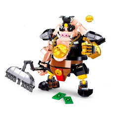 Конструктор Sluban Pilgrimage Бандит свин 547 деталей (M38-B1009)