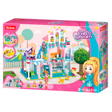 Конструктор Sluban Girls Dream Квартира 596 деталі (M38-B0973)