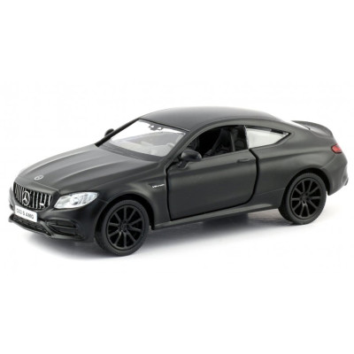 Автомодель Uni-Fortune Mercedes Benz C63 S AMG coupe 2019 чорна 1:36 (554987M)