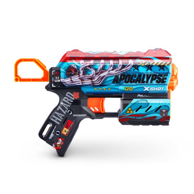 Швидкострільний бластер X-Shot Skins Flux Apocalypse (36516G) Швидкострільний бластер X-Shot Skins Flux Apocalypse (36516G)