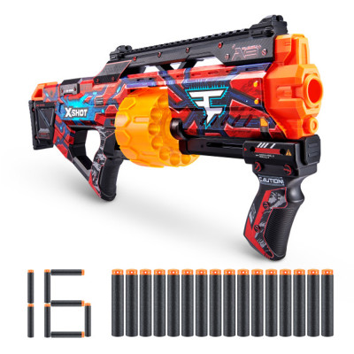 Швидкострільний бластер X-Shot Skins Last Stand Faze (36518H) во Львове Швидкострільний бластер X-Shot Skins Last Stand Faze (36518H) во Львове
