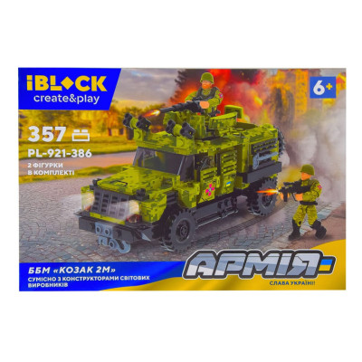 Конструктор IBLOCK Армія ББМ Козак 2М (PL-921-386) Конструктор IBLOCK Армія ББМ Козак 2М (PL-921-386)