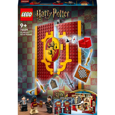 Конструктор LEGO Harry Potter Прапор гуртожитку Ґрифіндор (76409) Конструктор LEGO Harry Potter Прапор гуртожитку Ґрифіндор (76409)