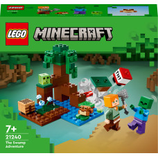 Конструктор LEGO Minecraft Пригоди на болоті (21240)