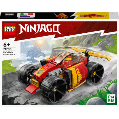 Конструктор LEGO NINJAGO Гоночний автомобіль ніндзя Кая EVO (71780)