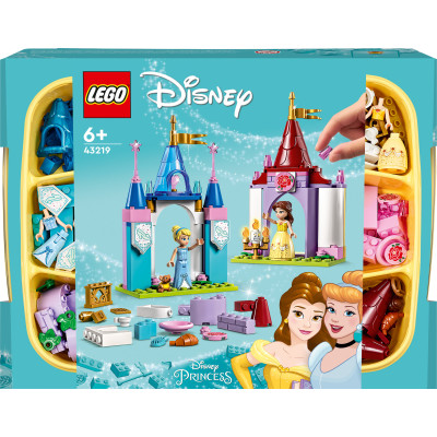 Конструктор LEGO Disney Творчі замки диснеївських принцес (43219)