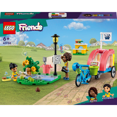 Конструктор LEGO Friends Велосипед для порятунку собак (41738) Конструктор LEGO Friends Велосипед для порятунку собак (41738)