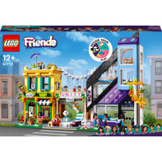 Конструктор LEGO Friends Квіткові та дизайнерські крамниці у центрі міста (41732)