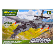 Конструктор IBLOCK Army Літак 241 деталь (PL-921-435)