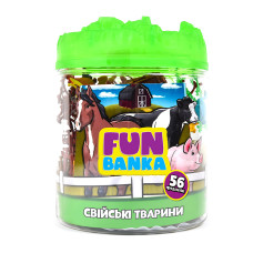 Ігровий набір Fun Banka Свійські тварини (320062-UA)
