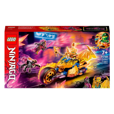 Конструктор LEGO NINJAGO Мотоцикл золотого дракона Джея (71768) Конструктор LEGO NINJAGO Мотоцикл золотого дракона Джея (71768)