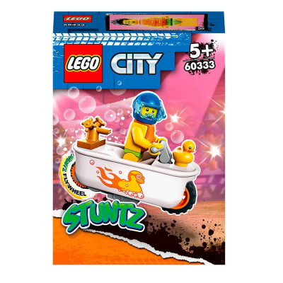 Конструктор LEGO City Каскадерський мотоцикл для гри у ванні (60333) Конструктор LEGO City Каскадерський мотоцикл для гри у ванні (60333)