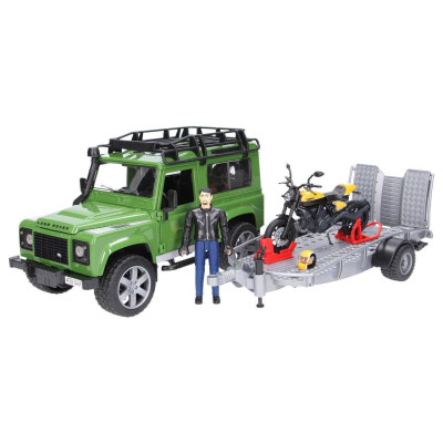 Автомодель Bruder Land Rover Defender з фігуркою (02589) в Ивано-Франковске Автомодель Bruder Land Rover Defender з фігуркою (02589) в Ивано-Франковске